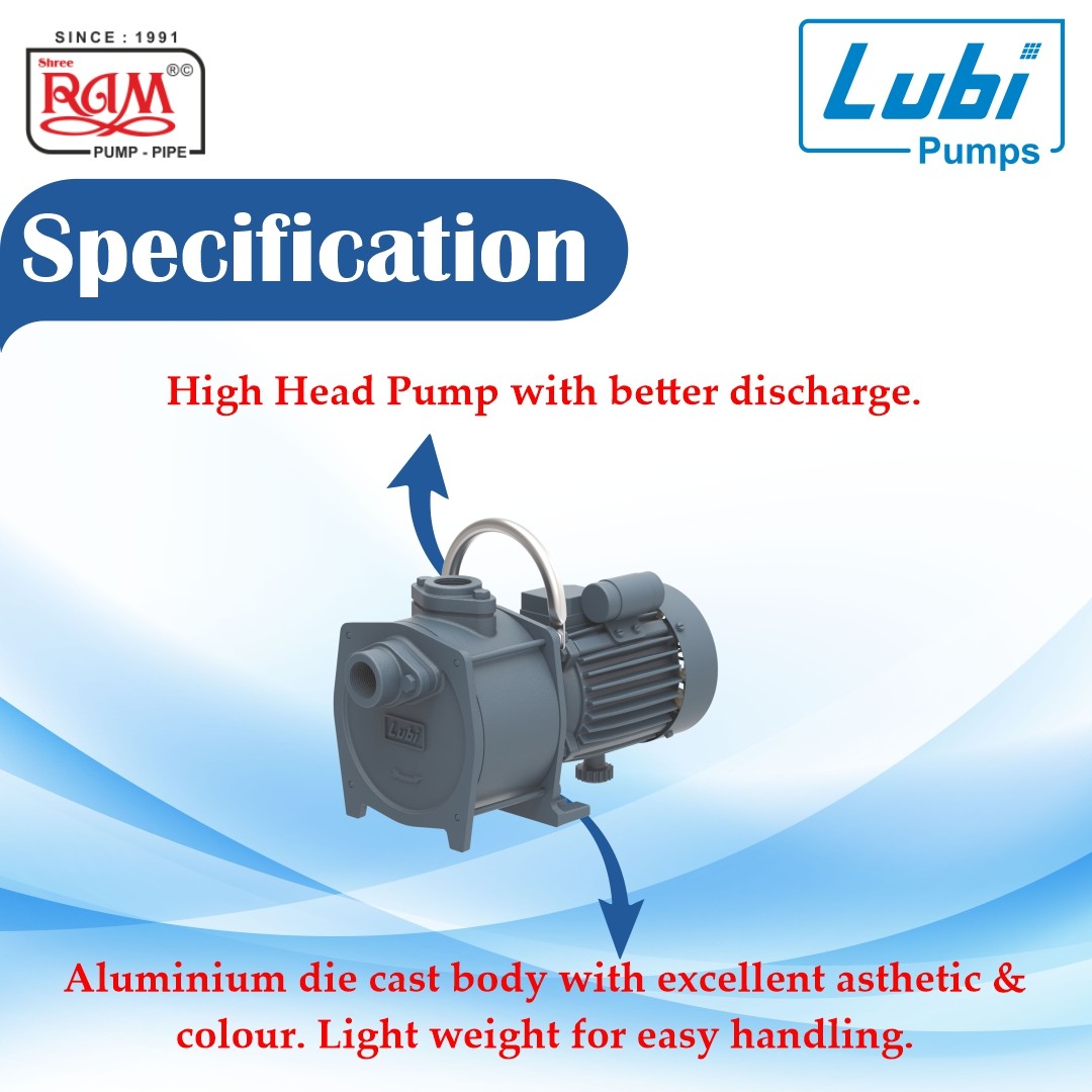 LUBI Shallow Well Jet Pump (F Class)